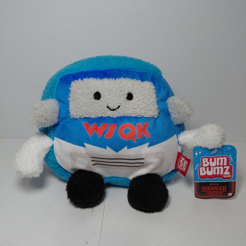 BumBumz Stranger Things WSQK Van 7.5" Plush Toy